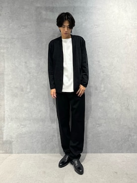 「NANO universe（ナノユニバース）のアイテム」を使った、daisukeさん（メンズ・170cm）の秋コーディネート