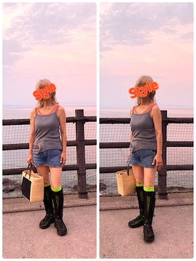 「alexanderwang（アレキサンダーワン）のアイテム」を使った、vgxs7kaさん（レディース・157cm）の夏コーディネート