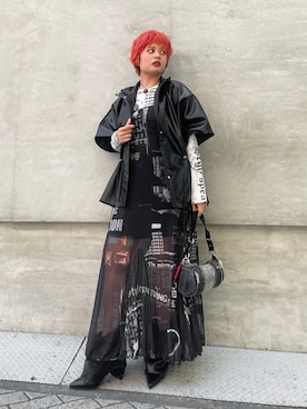 Desigual心斎橋STAFFさん(レディース・158cm)の秋コーディネート