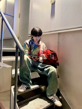 Desigual心斎橋STAFFさん(メンズ・160cm)の秋コーディネート