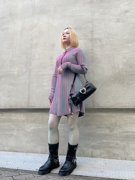 Desigual心斎橋STAFFさん(レディース・162cm)の冬コーディネート