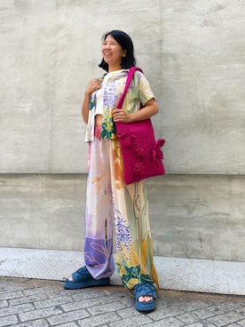 Desigual心斎橋STAFFさん(レディース・155cm)の夏コーディネート