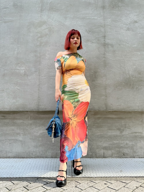 美品　Desigual ワンピース　ワンピース　XS Desigual ワンピース BLUES : ZOZOTOWN Yahoo!店 - 通販 - Yahoo
