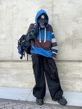 Desigual心斎橋STAFFさん（メンズ・160cm）の秋コーディネート