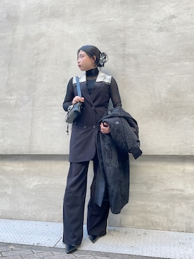 Desigual心斎橋STAFFさん(レディース・153cm)の冬コーディネート