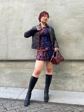 Desigual心斎橋STAFFさん（レディース・158cm）の冬コーディネート