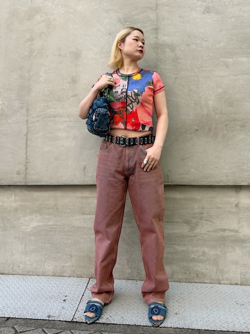 Desigual（デシグアル） ベルト リバーシブルデニムベルト レディース