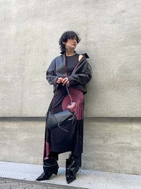 Desigual心斎橋STAFFさん(レディース・160cm)の冬コーディネート
