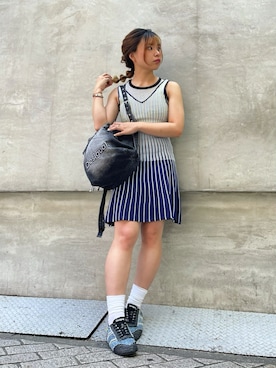 Desigual心斎橋STAFFさん（レディース・153cm）の夏コーディネート