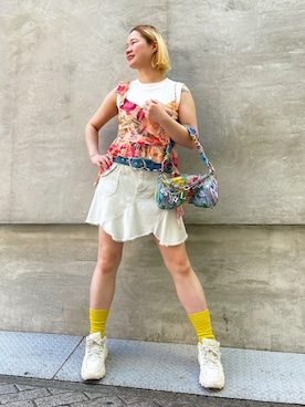 Desigual心斎橋STAFFさん(レディース・162cm)の夏コーディネート