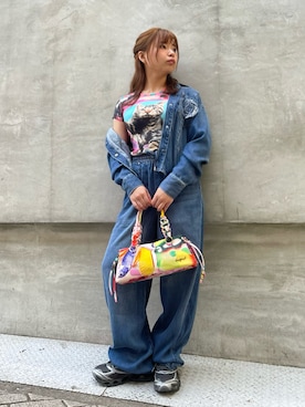 Desigual心斎橋STAFFさん（レディース・153cm）の春コーディネート