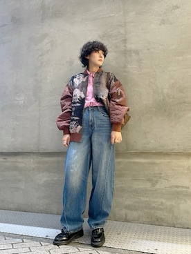 Desigual心斎橋STAFFさん（レディース・160cm）の秋コーディネート