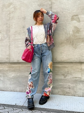 Desigual心斎橋STAFFさん(レディース・153cm)の夏コーディネート