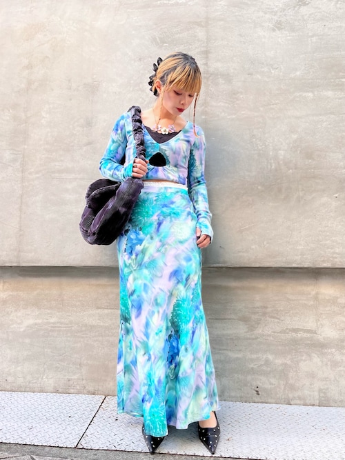 新品　定価13090円　デシグアル　スネーク柄♡個性的なショルダーバッグ Desigual（デシグアル） ハンドバッグ スタッズ付きミディアムスネーク