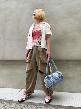 Desigual心斎橋STAFFさん(レディース・162cm)の春コーディネート