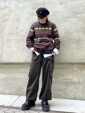Desigual心斎橋STAFFさん(メンズ・160cm)の秋コーディネート