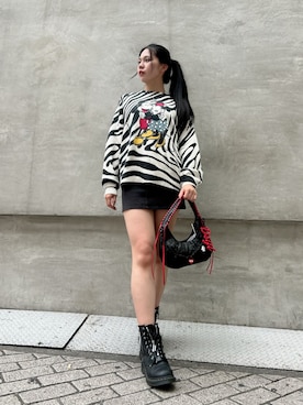 Desigual心斎橋STAFFさん(レディース・163cm)の秋コーディネート