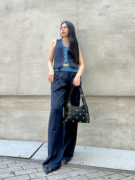 Desigual心斎橋STAFFさん(レディース・163cm)の秋コーディネート