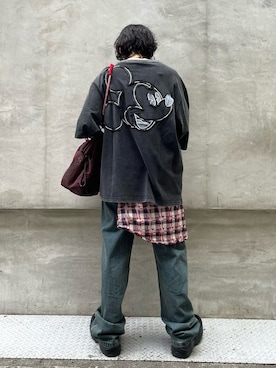 Desigual心斎橋STAFFさん（メンズ・160cm）の冬コーディネート