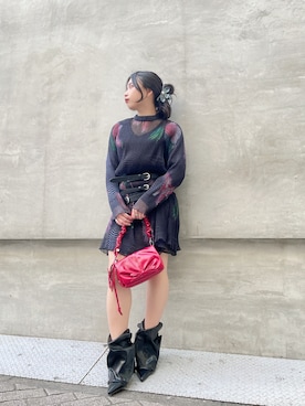 Desigual心斎橋STAFFさん（レディース・153cm）の冬コーディネート