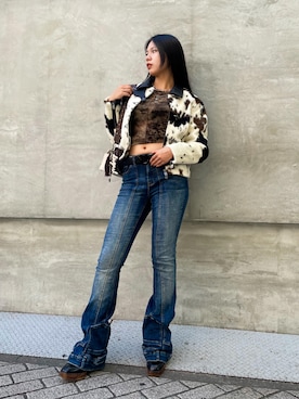 Desigual心斎橋STAFFさん(レディース・163cm)の秋コーディネート