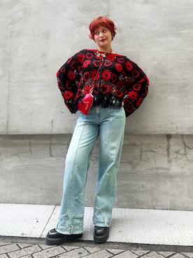 Desigual心斎橋STAFFさん（レディース・158cm）の春コーディネート