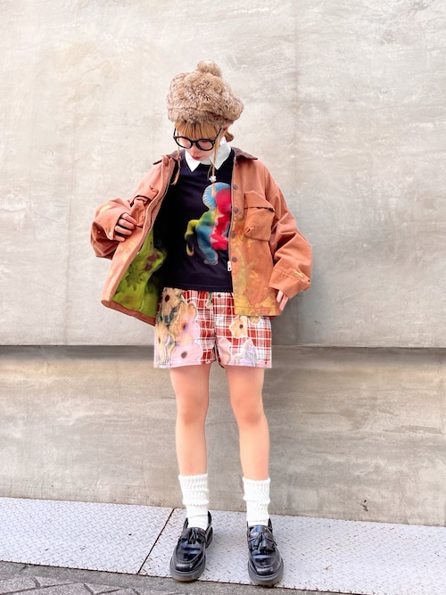 【Desigual×Collina Strada】ショートパンツ セール】【Desigual×Collina Strada】FLOWERYCOLLINA STRADA ショート