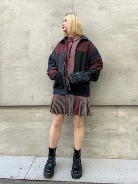 「アイテム（財布）」を使った、Desigual心斎橋STAFFさん（レディース・162cm）の春コーディネート