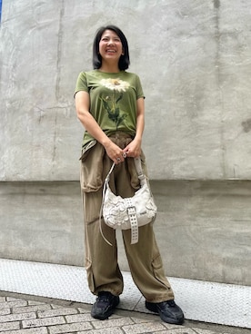 Desigual心斎橋STAFFさん(レディース・155cm)の春コーディネート