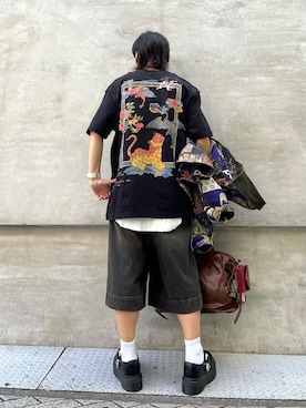 Desigual心斎橋STAFFさん（メンズ・160cm）の夏コーディネート