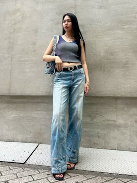 Desigual心斎橋STAFFさん(レディース・163cm)の夏コーディネート