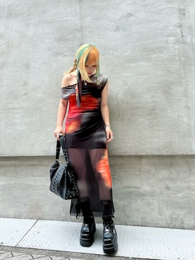 Desigual心斎橋STAFFさん(レディース・156cm)の秋コーディネート