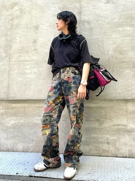 Desigual心斎橋STAFFさん(メンズ・160cm)の夏コーディネート