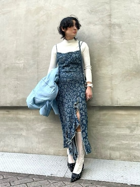 Desigual心斎橋STAFFさん（レディース・160cm）の冬コーディネート