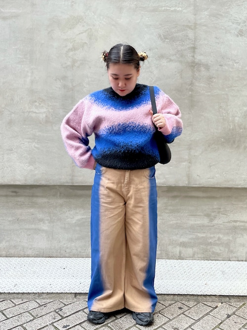 セール】【Desigual×Maitrepierre】バイカラーワイドパンツ（その他