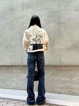 「ミッキー」｜Desigual心斎橋STAFFさん（レディース・160cm）の秋コーディネート