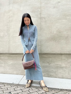 Desigual心斎橋STAFFさん（レディース・160cm）の秋コーディネート