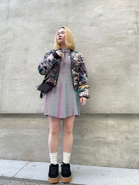 Desigual心斎橋STAFFさん（レディース・162cm）の冬コーディネート