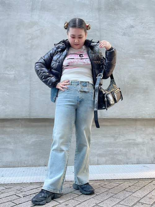 Desigual（デシグアル） ダウンコート ダウンジャケット デニム切替