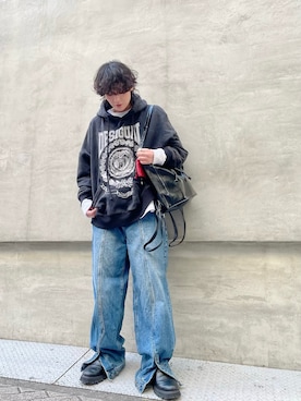 Desigual心斎橋STAFFさん（メンズ・160cm）の冬コーディネート