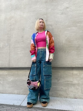 Desigual心斎橋STAFFさん(レディース・162cm)の冬コーディネート