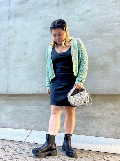 【希少】Desigual デジグアル　ニットダッフルコート　2XL 大きいサイズ 希少】Desigual デジグアル ニットダッフルコート 2XL 大きい