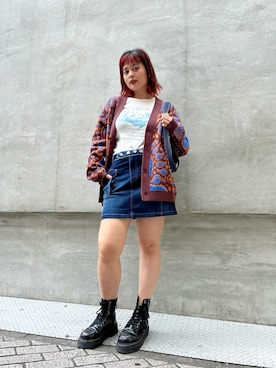 Desigual心斎橋STAFFさん（レディース・158cm）の秋コーディネート