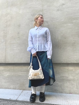 Desigual心斎橋STAFFさん（レディース・162cm）の冬コーディネート