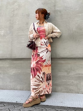 「Desigual（デシグアル）のドレス（ワンピース、その他）」を使った、Desigual心斎橋STAFFさんの春コーディネート