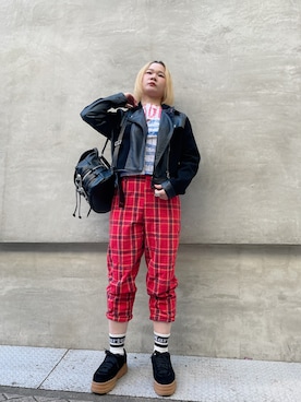 Desigual心斎橋STAFFさん（レディース・162cm）の冬コーディネート