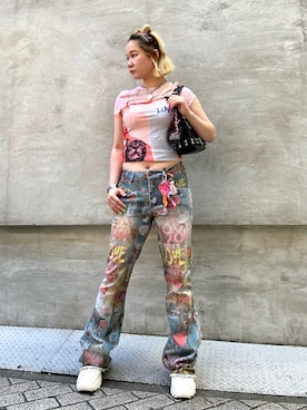 Desigual心斎橋STAFFさん(レディース・162cm)の夏コーディネート