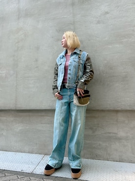 Desigual心斎橋STAFFさん(レディース・162cm)の冬コーディネート