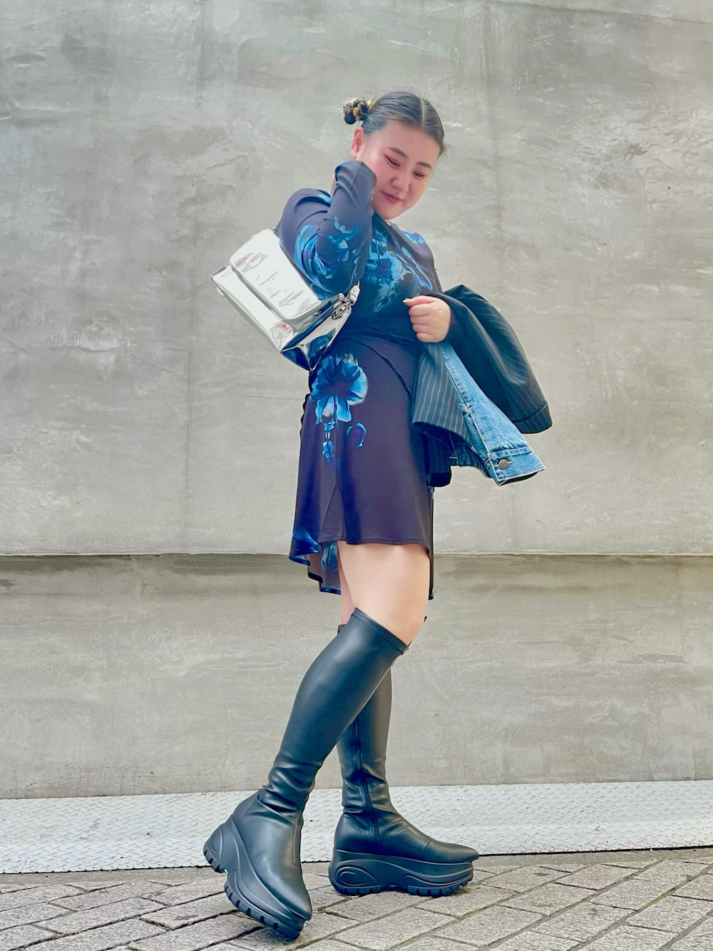 Desigual（デシグアル）の「デニム ハイブリッドブレザー