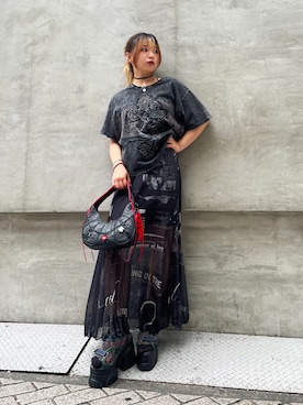 Desigual心斎橋STAFFさん（レディース・153cm）の夏コーディネート